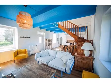 maison de charme entièrement rénovée en 2024 – vue mer – 1 km des plages – côte de granit 