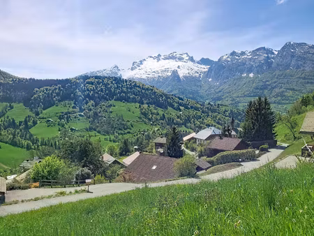 vente terrain 413 m² manigod (74230)