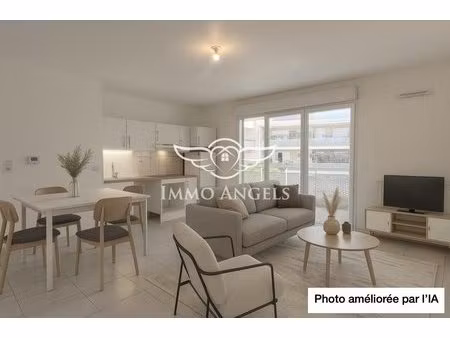 appartement t3 57m2 lumineux et moderne avec place de parking