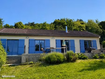 maison de plain-pied 117 m² - belle vue - terrain 3500 m² - proche tgv