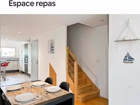 t2 duplex meublé - saint-malo