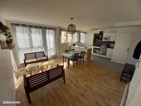 [location meublée 3 chambres / 3 salles de douche villeurbanne gratte ciel]