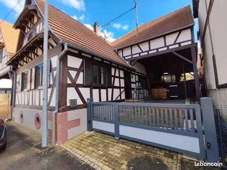maison alsacienne rénovée à louer – betschdorf