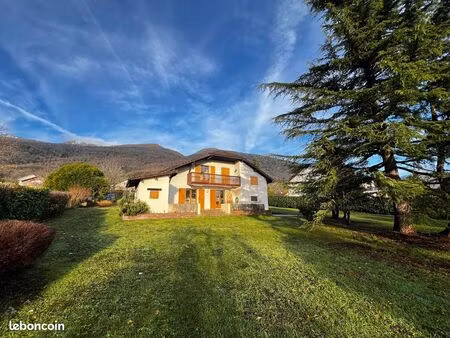 echenevex-vue mont blanc grand jardin
