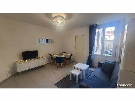 appartement cosy t3 meublé de 52 m2 avec cour privative