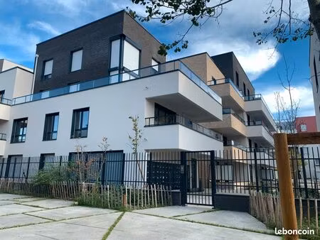 à louer : superbe t2 récent (2020) à montigny-lès-cormeilles (95) de 41 5 m² avec balcon p