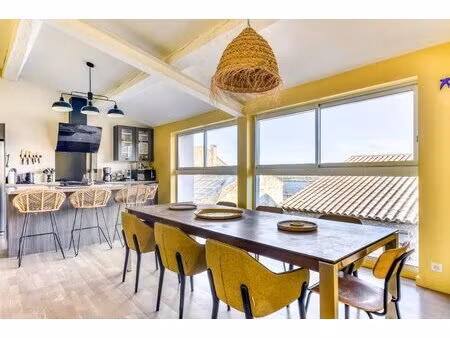 a peyriac de mer  maison + appartement  vue étangs.