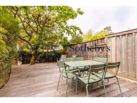 presqu'île du cap ferret - appartement t2 rénové avec grande ter