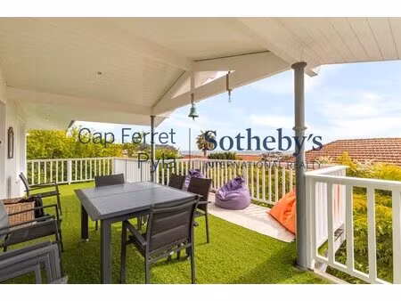 presqu'île du cap ferret - villa en ossature bois avec vue bassi