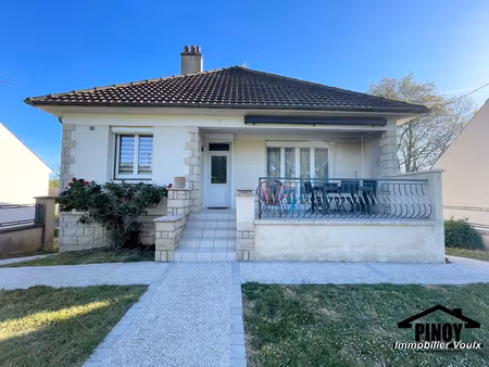 maison indépendante avec sous-sol total  jardin en bord d'or