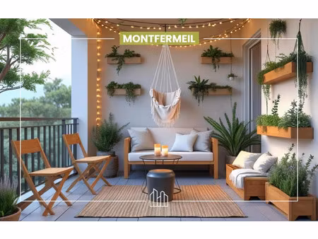 vente appartement neuf 3 pièces 64m2 montfermeil - 237900 € - surface privée