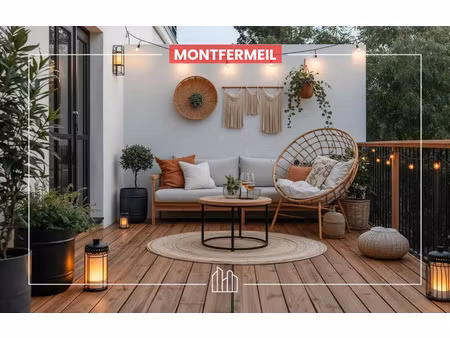 vente appartement neuf 4 pièces 79m2 montfermeil - 274400 € - surface privée