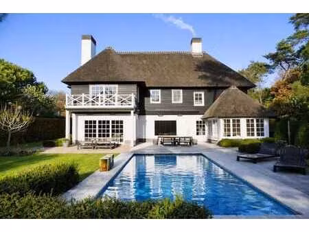 villa à vendre à knokke le zoute boslaan koningsbos