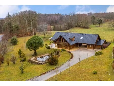 chalet de prestige en rondins