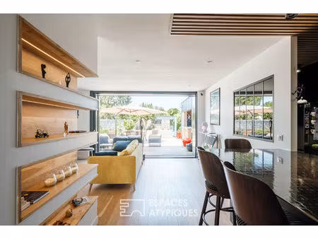 charmante maison : entre design et nature au fil de la sèvre niortaise