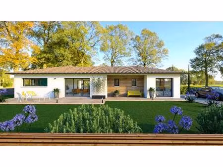 terrain avec maison neuve à vendre