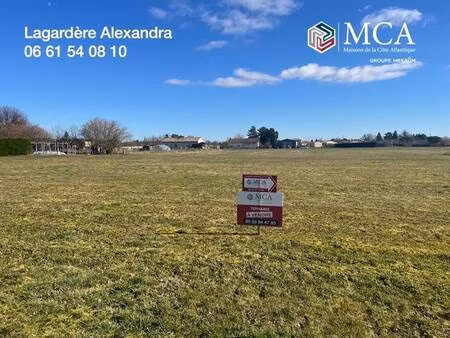 terrain constructible à vendre