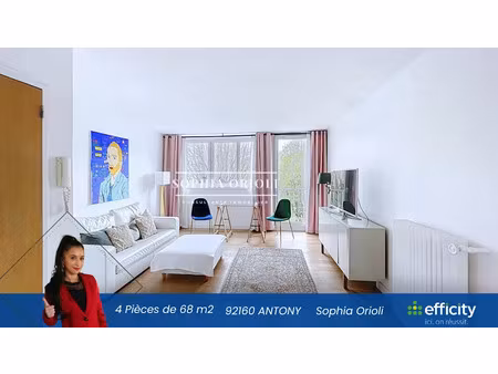 vente appartement 4 pièces 70 m² à antony (92160)  275 000 €