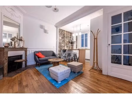 paris 18e - rue damrémont / lamarck-caulaincourt - appartement à louer - 2 pièces meublé -