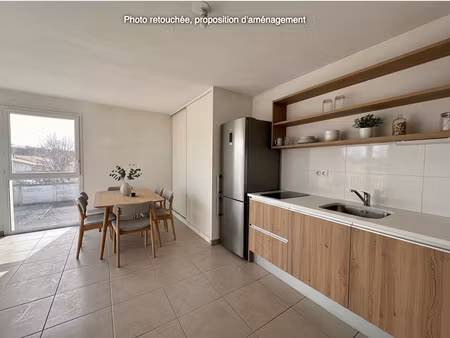 appartement t3 récent avec balcon et parkings gujan-mestras meyran proche la hume