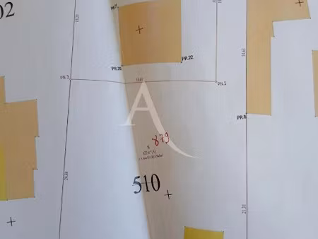 vente terrain 620 m² à meaux (77100)  185 000 €