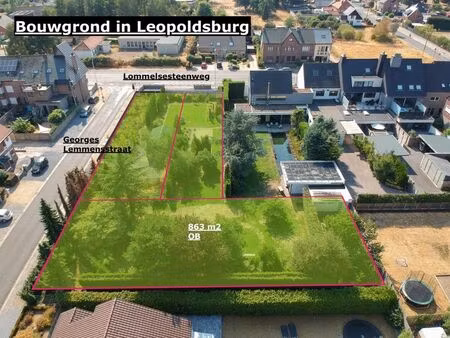 terrain à vendre à leopoldsburg € 164.000 (lnm8d) - robbie eyckmans | zimmo