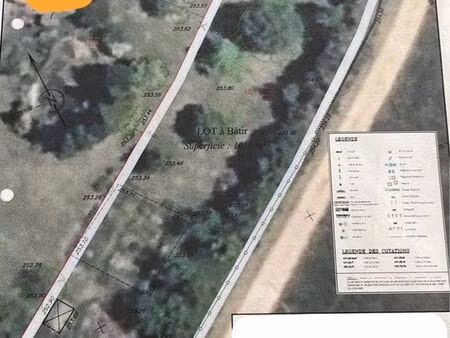 terrain à bâtir de 10 59 ares à retonfey