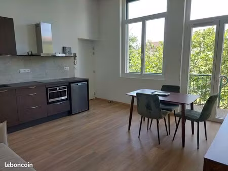 location t2 meublé balcon proche centre-ville albi