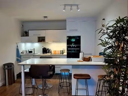 t3 meublé 65 m² – terrasse/jardin 38 m² – résidence 2022 – parking – tram t10