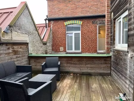 t4 meublé - idéal 3 amis