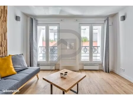 f2 de 30m² refait à neuf – paris 18 – proche montmartre & métro