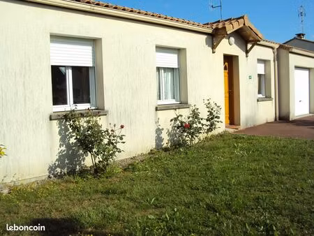 maison plain pied 3 chambres bourg de ligné