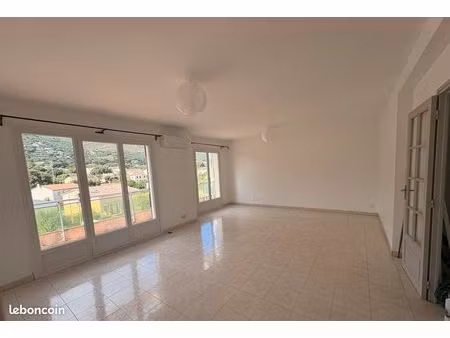 loue f3 non meublé de 74m² avec garage de 15m2 à biguglia (ficabruna)