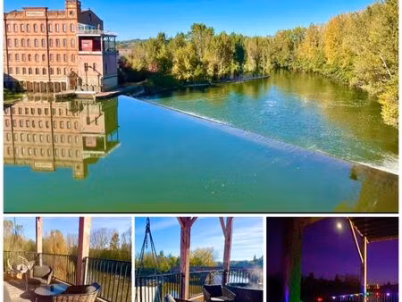 t4 bis entièrement meublé 100 m2 - très lumineux - magnifique terrasse avec vue exceptionn