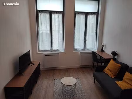 t2 lumineux meublé 26m2