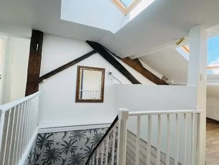 grand duplex lumineux et calme centre ville