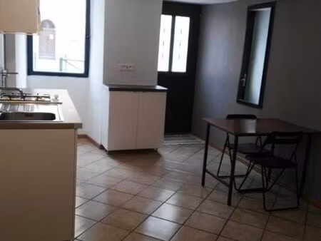 studio meublé rdc centre malijai