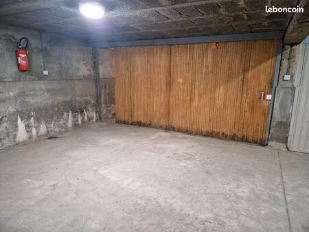 garage de 21 m2 double en largeur