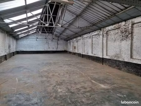 local de stockage roubaix 250 m² – idéal logistique ou artisan - hauteur sous plafond impo