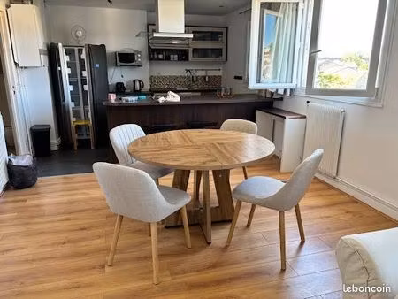 appartement 2 pièces meublé t2   60 m² - limoges (bords de vienne)