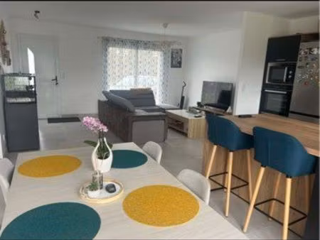 maison neuve 2024 plain-pied 90m²- 3ch-dpe a -terrain 1040m²- le pont- chrétien-chabenet