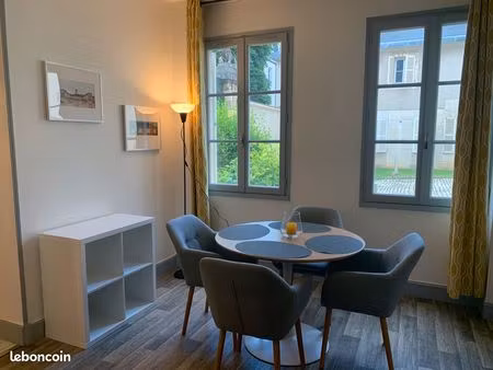 vends très beau t2 entièrement meublé dans hôtel particulier plein centre avec place de st
