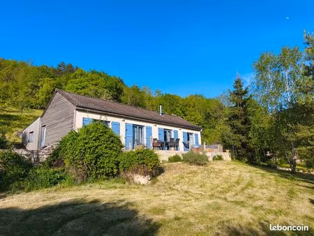 maison de plain-pied 117 m² - belle vue - terrain 3500 m² - proche tgv