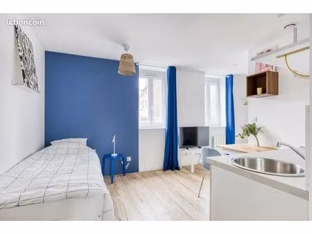 lumineux appartement t1 entièrement rénové