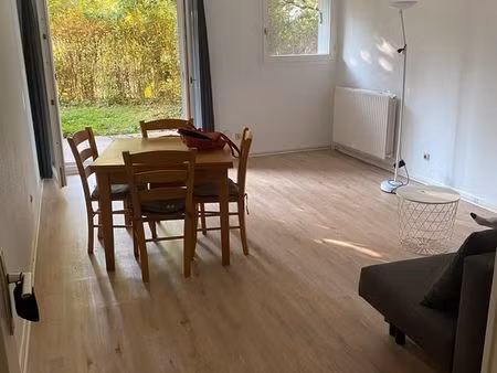 meylan 2p+c meuble de 59 m2 + jardin attenant 47 m2 + garage 23 m2+ garage 23 m2