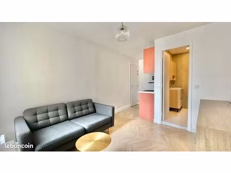 lumineux appartement t1 entièrement rénové