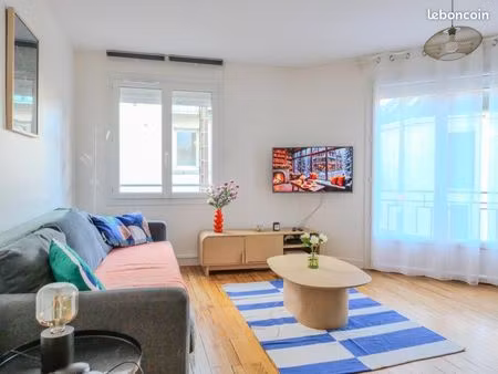 appartement spacieux 60m2 tout équipé 1 mois