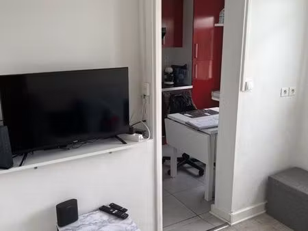 t1 meublé proche université au calme sur jardin