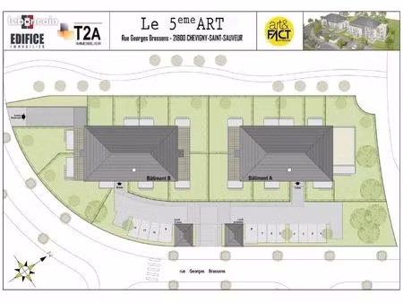 appartement 2 pièces 38 m²