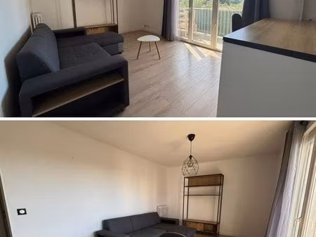 t2 meublé 43 m² avec grand balcon – lumineux – ascenseur – parking – perpignan